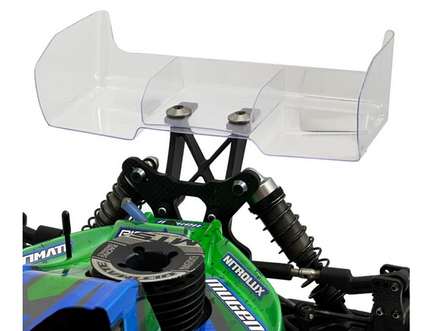 Ultimate Racing 1/8 Buggy Rear Lexan Wing (1.0mm) (Clear) (2pcs)