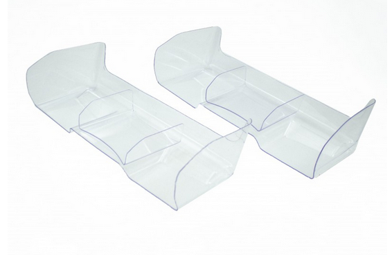 Ultimate Racing 1/8 Buggy Rear Lexan Wing (1.5mm) (Clear) (2pcs)