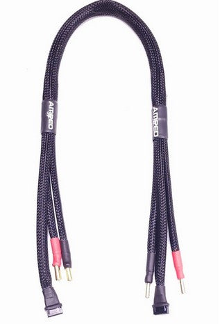 Amped up RC - 4s Fully Protected Balance Charge Lead w/ 5mm bullet connector 24" 10 awg