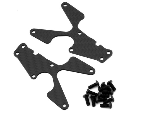 J&T Bearing Co. Sparko F8 Carbon Fiber Front Arm Inserts (2)-JTB-JT11053