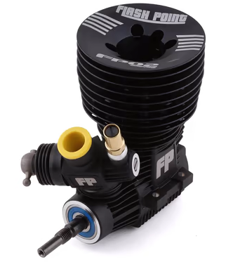 Flash Point FP02 .21 3-Port Competition Nitro Buggy Engine (Ceramic Rear Bearing)