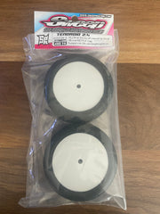 10Droid 2.4" 4WD 1/10 Front Buggy Tires (2) (MRG - Premount)