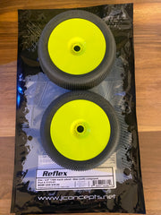 JConcepts Reflex 4.0" 1/8th Truggy Tires (2) (MRG - Premounted)--JCO3125
