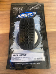 JConcepts Relapse 1/8th Buggy Tires w/Foam Inserts (2) (MRG - Premounted)-JCO4034