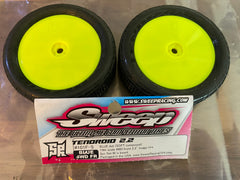 Sweep 10Droid 2.2" 4WD 1/10 Front Buggy Tires (2) (MRG - Premount)