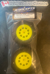 JConcepts Smoothies Short Course Tires (2) (Silver) (MRG - Premount)-JCO3131