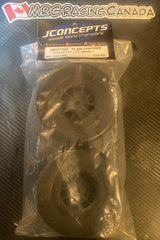 JConcepts Smoothies Short Course Tires (2) (Silver) (MRG - Premount)-JCO3131