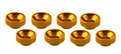 Ultimate Racing M3 ALUMINUM SERVO WASHER (various colours) (8 PCS)