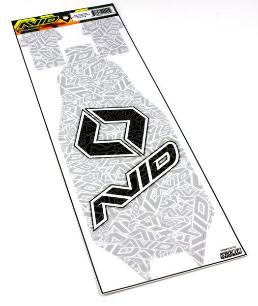AVID RC - Chassis Protector | Associated SC6.4 (SC6.1-SC6.2) | Black and White-AV10127