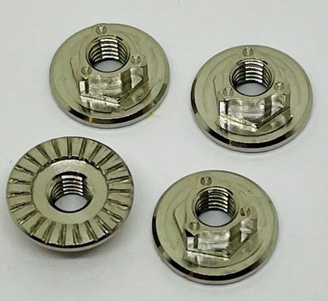 Klinik RC Lightweight Titanium 4mm Wheel Nuts (4)