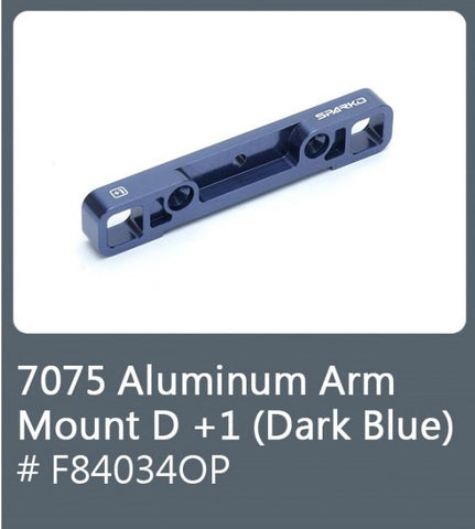 Sparko F8 F84034OP 7075 Aluminum Arm Mount D +1 (Dark Blue)