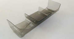 Leadfinger Racing Hammer Pre-Cut 1/8 Lexan Wing w/Stabilizer (Smoke) (1)-LFRW5029
