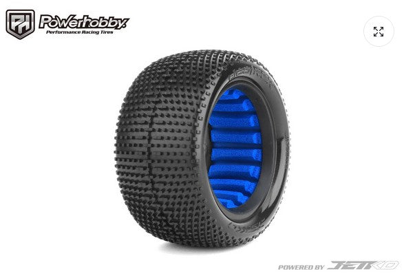 Jetko Desirer 1/10 Rear Buggy Tires (MRG - Premount)