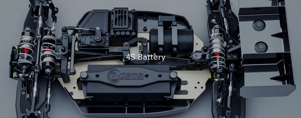 AGAMA N1E 1/8電動バギー組み立てキット　送料込み AGAMA N1E ELECTRIC COMPETITION BUGGY KIT