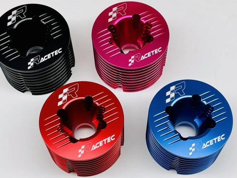 Racetec Billet Machined Aluminum .21 Cooling Head Choose Color (fits O.S. style engines)