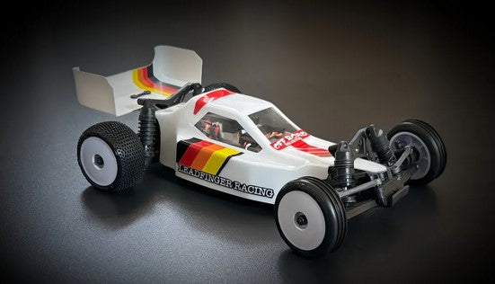 Leadfinger Racing - Micro B Retro-mod body and wing set-LFRE4061