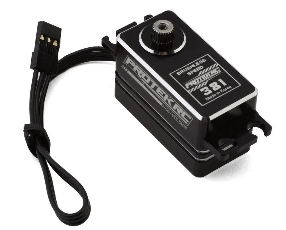 ProTek RC 381 Ultra Low Profile High Speed Brushless Servo (High Volt / Metal Case)-PTK-381