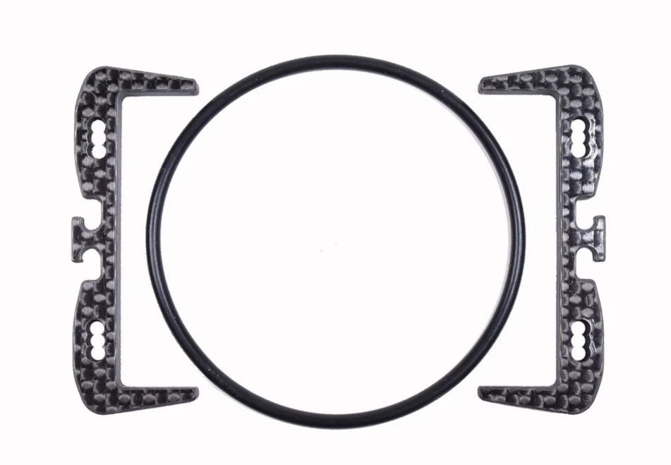 Vision Racing Team Associated B7 Carbon Fiber Single O-ring Battery Brace 5mm-VRC-00351