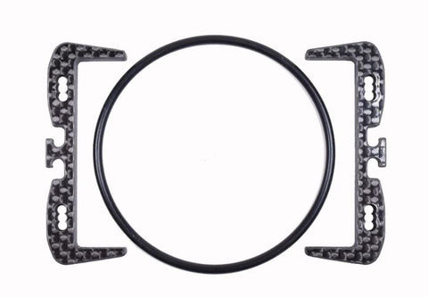 Vision Racing Team Associated B7 Carbon Fiber Single O-ring Battery Brace 5mm-VRC-00351