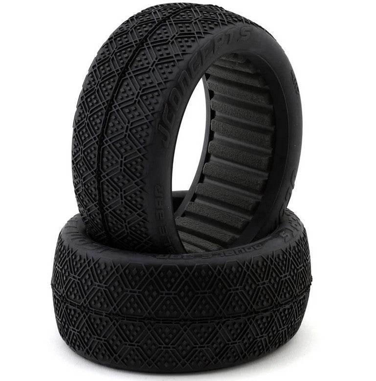 JConcepts Double Bar 4.0" 1/8th Off-Road Truggy Tires (2)-JCO4117