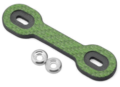 Position 1 RC Universal Carbon Fiber One Piece Wing Button Plate (Carbon)-Various colours