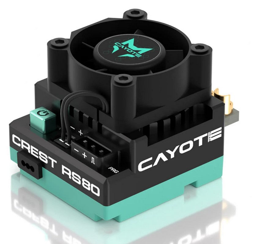 Cayote Crest RS80 1/10 Stock 80A Sensored Brushless Competition ESC-CYEA11003