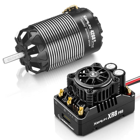 Hobbywing Xerun XR8 Pro G3 Brushless ESC/4268SD G3 Motor Combo (4200 - 4500 - 1900 - 2200)