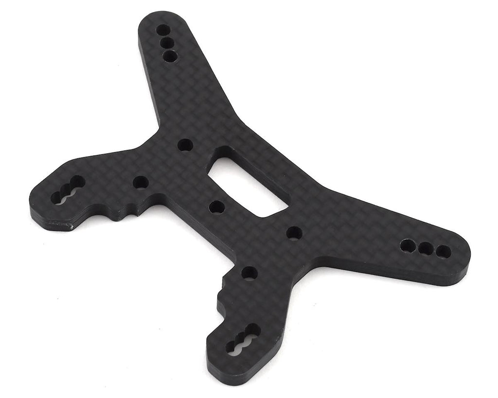 Team Associated RC10B7 Carbon Fiber Rear Shock Tower-ASC92431