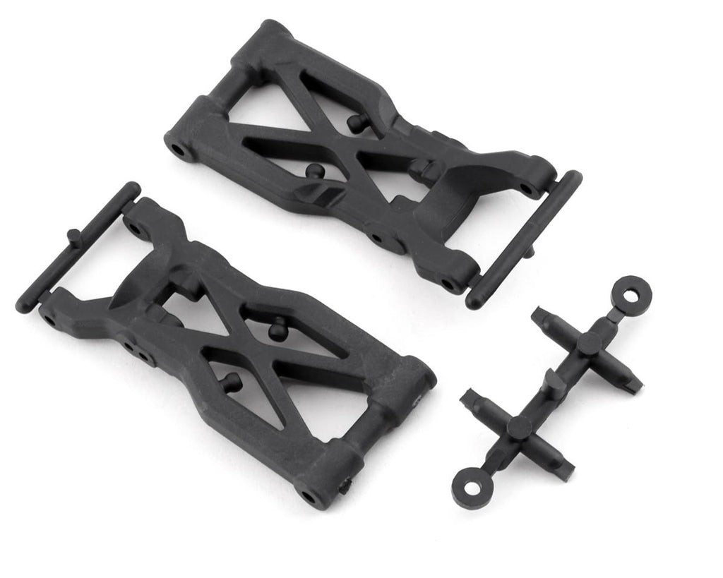 Team Associated RC10B74 Factory Team Carbon Rear Suspension Arms-ASC92298