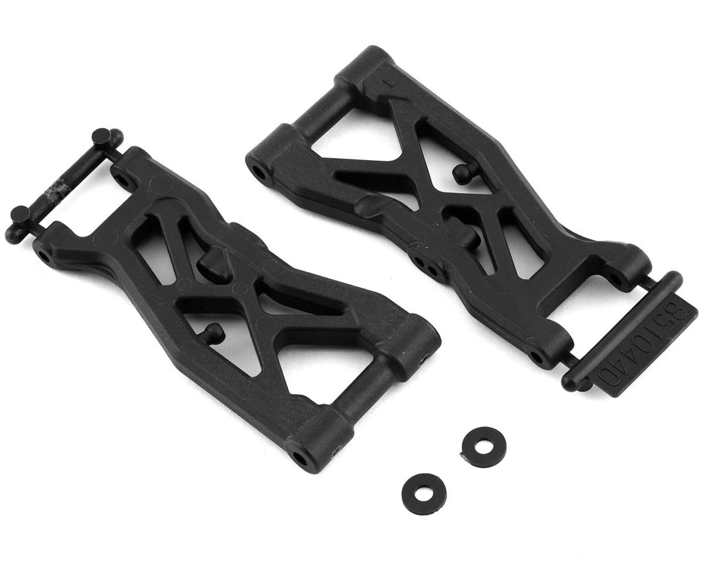 Team Associated RC10B74.2 Factory Team Carbon Front Suspension Arms (Gullwing)-ASC92328