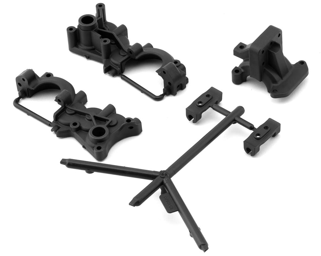Team Associated RC10B7/RC10B7D Factory Team Laydown Gearbox (Carbon)-ASC92406