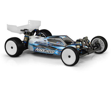 JConcepts Associated B6.4/B6.4D "F2" Body w/Carpet Wing (Clear)-JCO0475