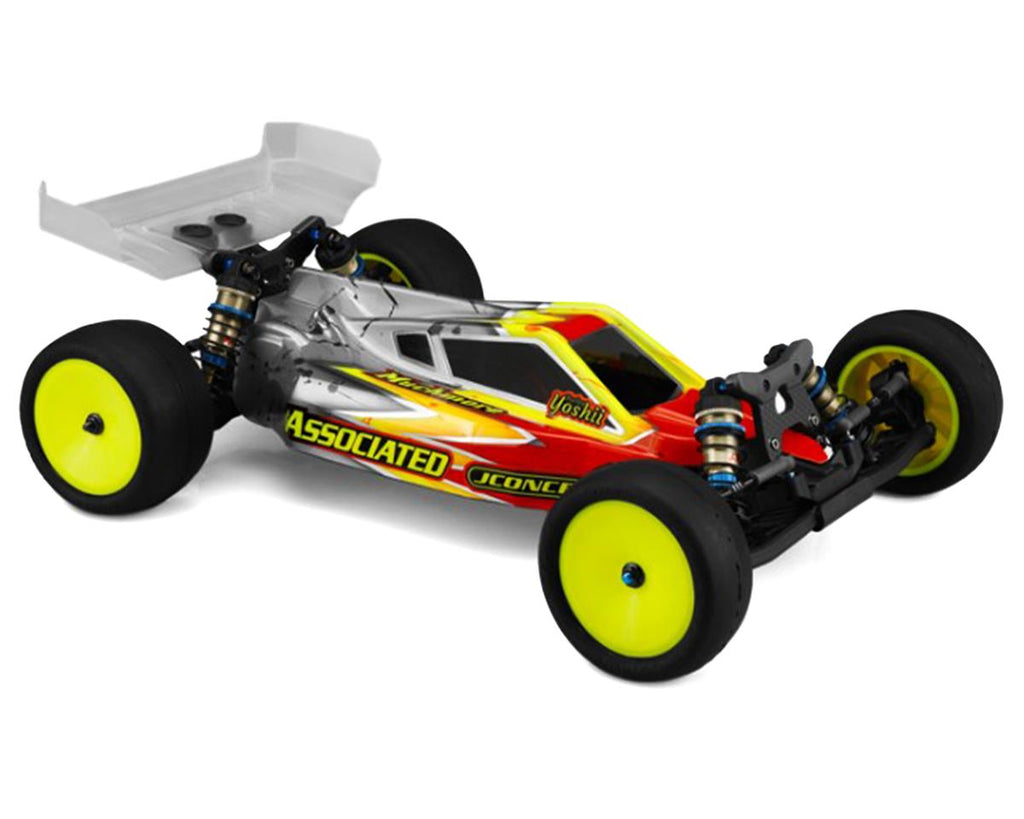 JConcepts RC10 B6.4/B6.4D "P2" Buggy Body w/Carpet Wing (Clear)-JCO0476