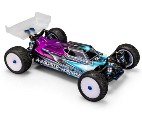 JConcepts RC10 B74.2 "S15" Buggy Body w/Carpet Wing (Clear) - JCO0601