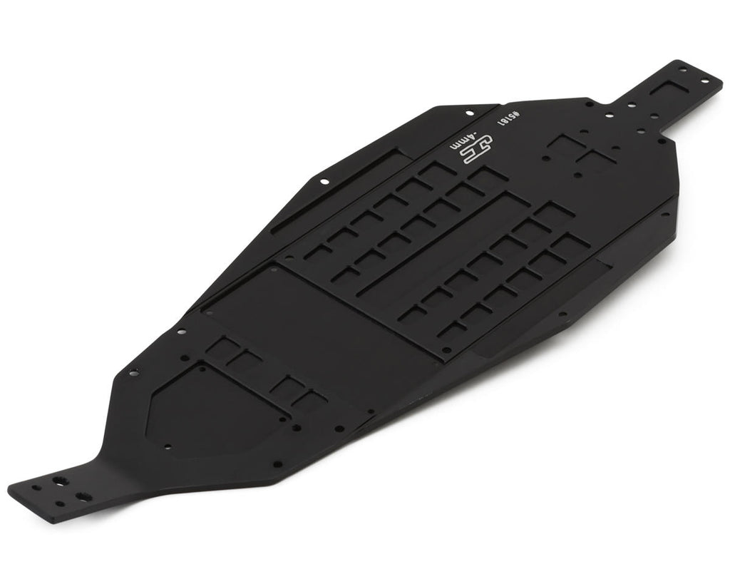 JConcepts Team Associated RC10B7 Hard Anodized Aluminum Chassis (Black) (-4mm)-JCO5181-2