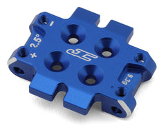 JConcepts RC10B7 Aluminum Front Bulkhead (Black or Blue) (2.5°)-JCO5184