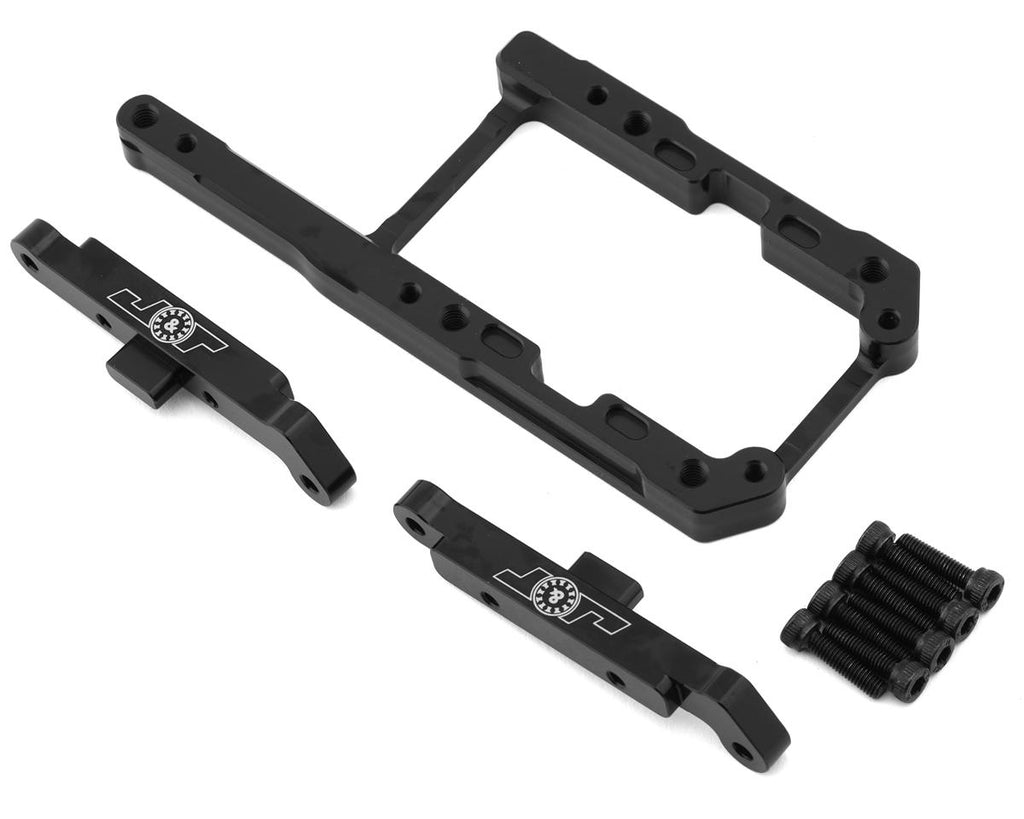 J&T Bearing Co. Tekno 3-Piece Engine Mount (4-Shoe Protek/J&T Clutch) (Black)-JTB-JT10747-1