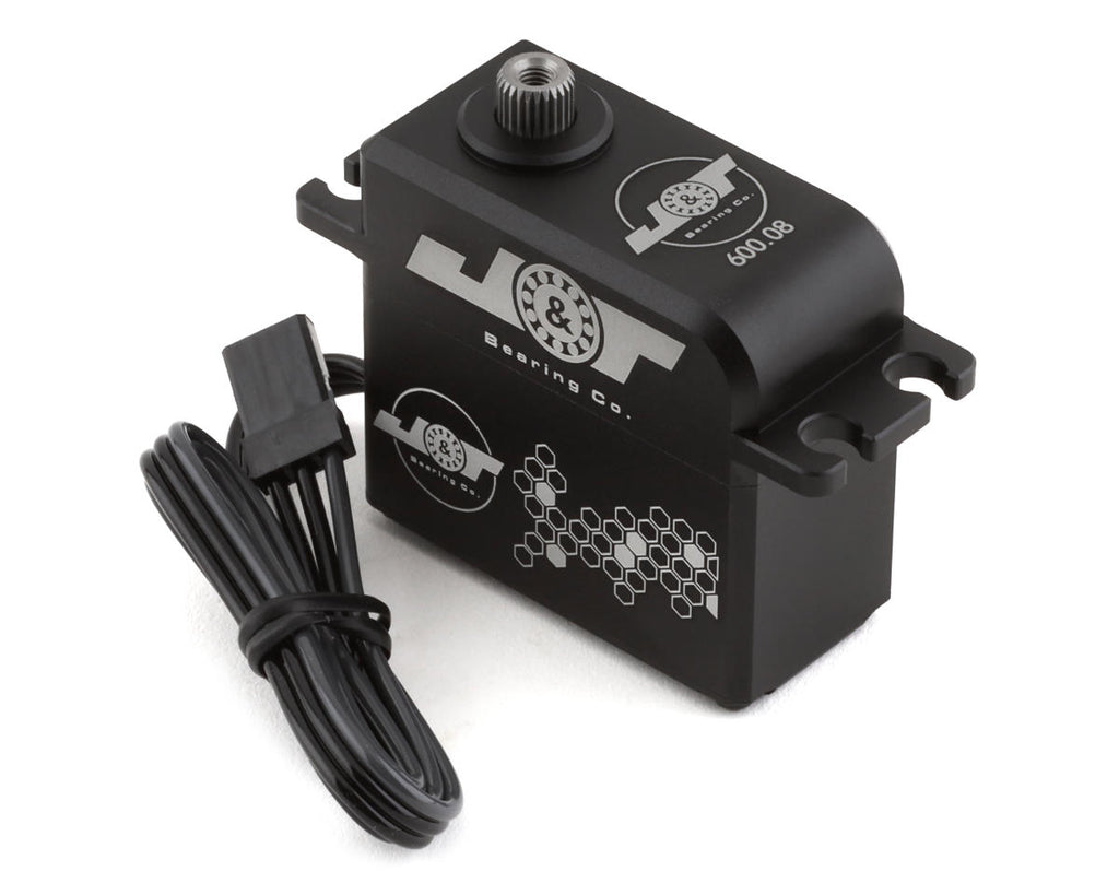 J&T Bearing Co. NitroPro 600.08 High Torque Brushless Waterproof Servo (4.8-8.4V)