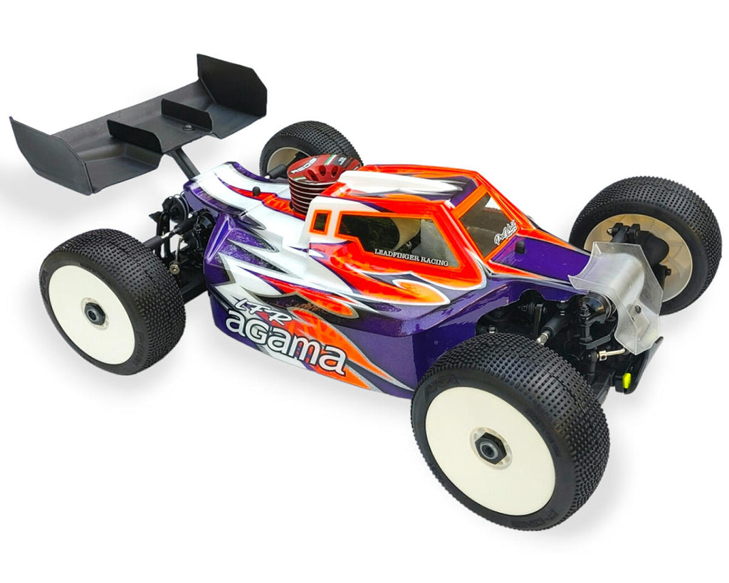 Leadfinger Racing Agama N1 Beretta 1/8 Buggy Body (Clear) (Updated)-LFRN2033
