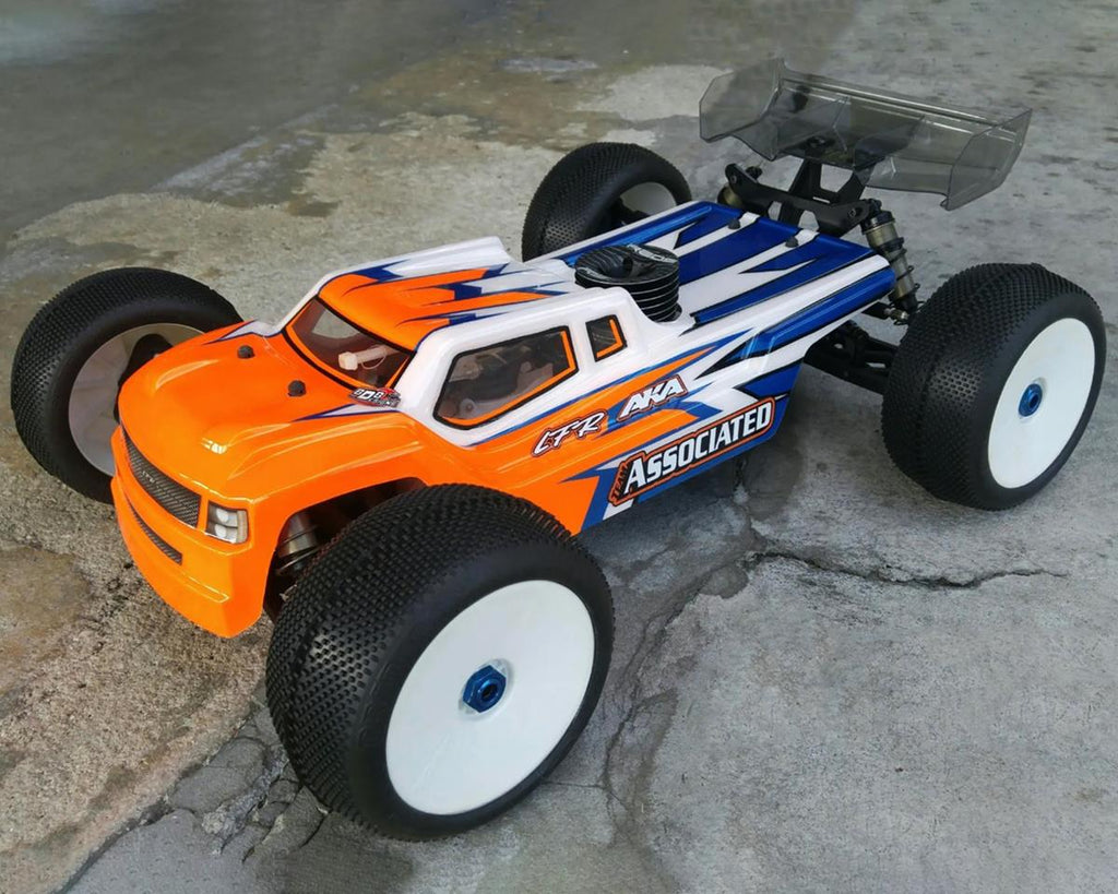 Leadfinger Racing Team Associated RC8T3.2/8T3.2e Strife 1/8 Truck Body (Clear)-LFRT4020