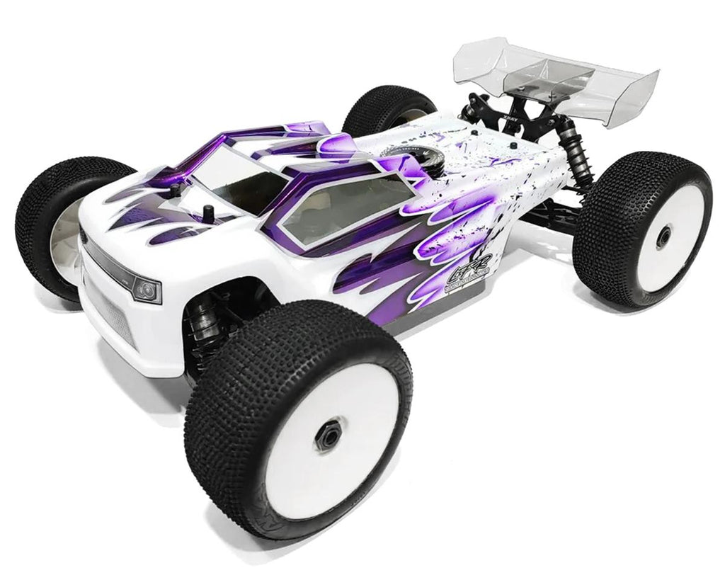 Leadfinger Racing XRAY XT8/XT8e Tessmann Patriot 1/8 Truck Body (Clear)-LFRT4032