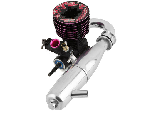 O.S. Speed Ronda Drake 2 (RD2) Engine/75mm Header/TB02-2090SC Pipe Combo Set  (with or without Drake Break In)