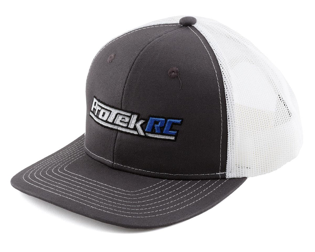 ProTek RC Trucker Hat (Grey) (One Size Fits Most)
