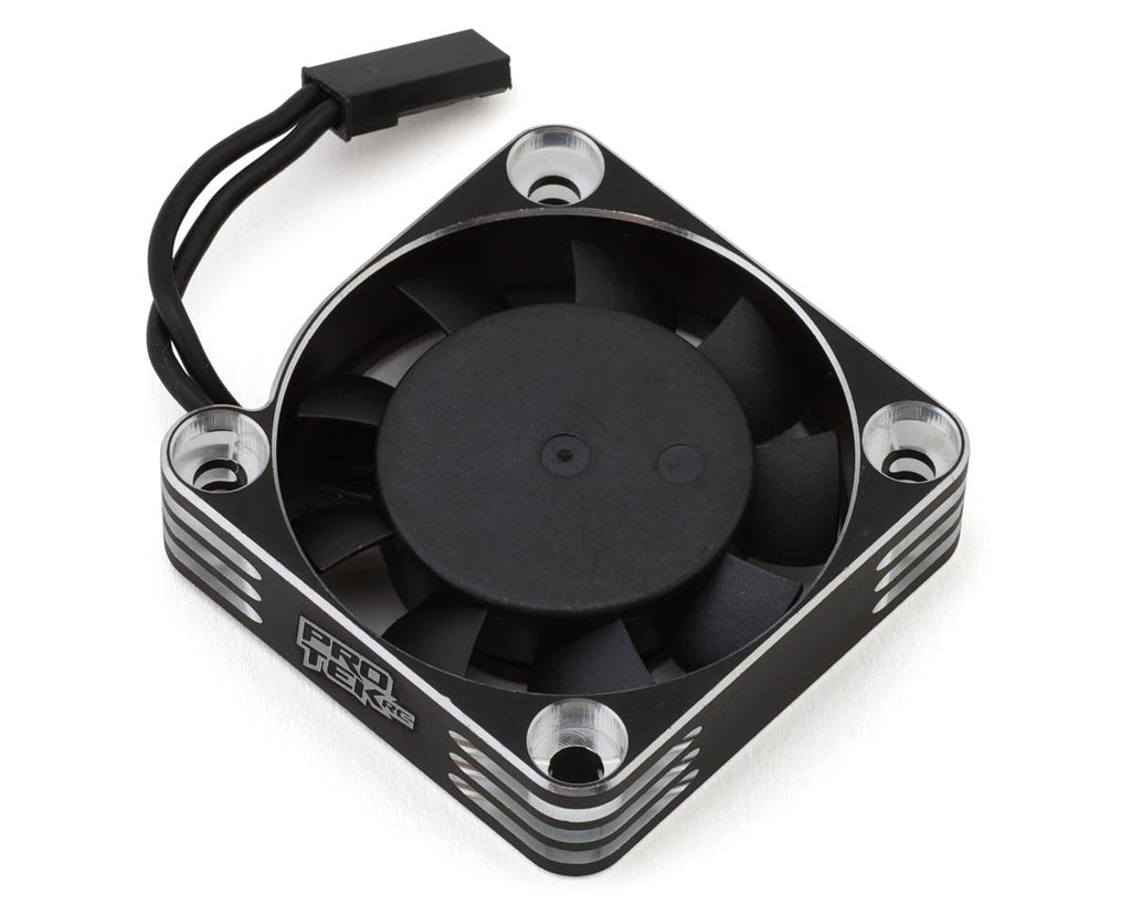 ProTek RC 40x40x10mm Aluminum High Speed HV Cooling Fan (Silver/Black)-PTK-2115