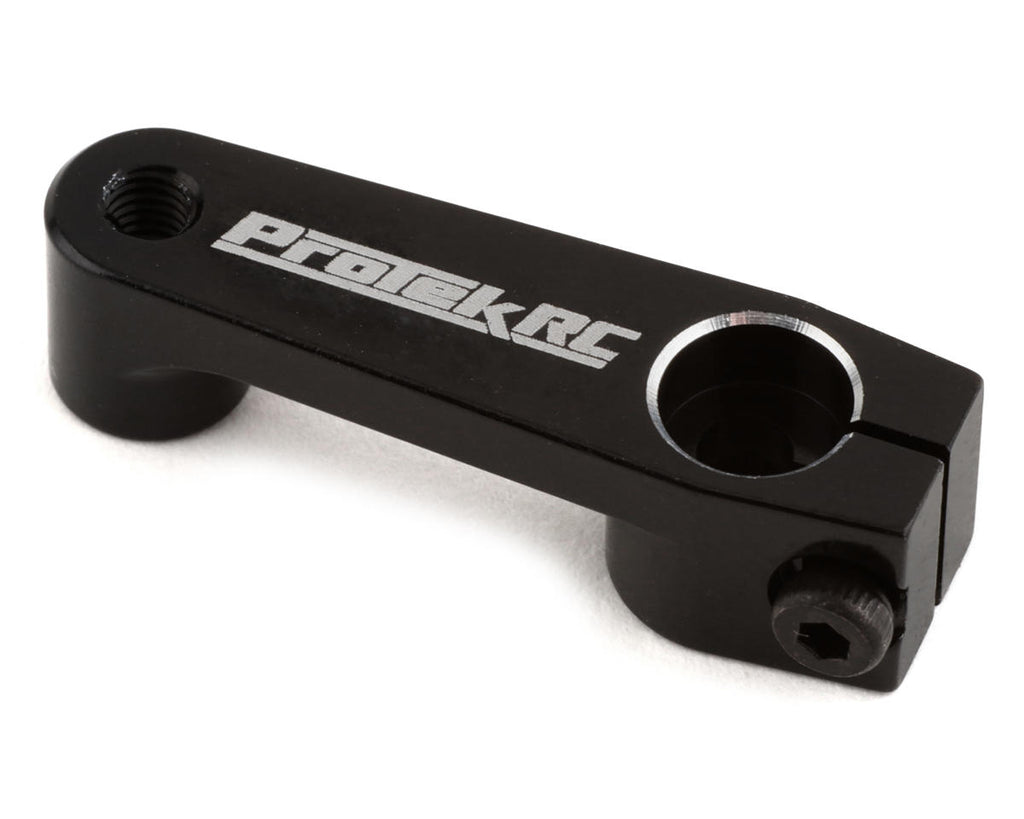 ProTek RC Associated B74 Series Aluminum Clamping Servo Horn (Black) (25T-Futaba/Savox/ProTek)-PTK-7615