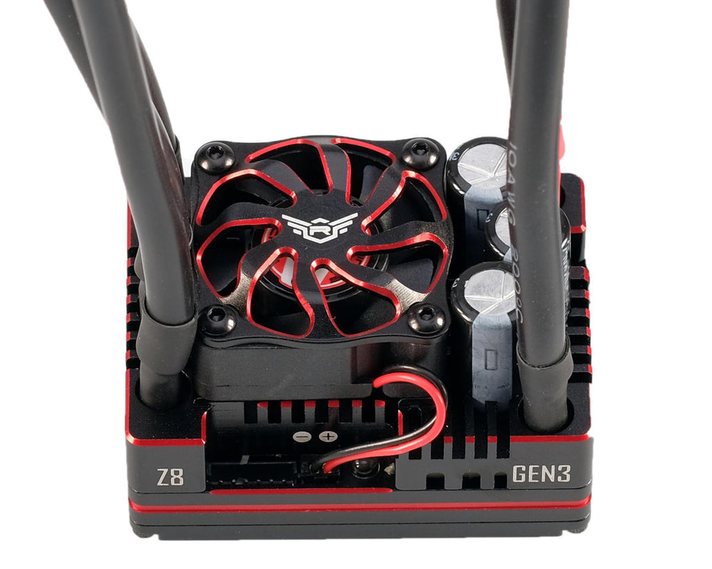 REDS 1/8 Z8 Pro Gen3 220Amp Competition Brushless ESC-REDSPCO0017