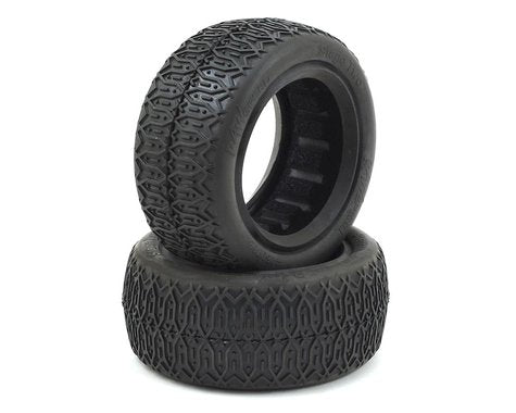 Raw Speed RC - Stage Two Front 4WD Buggy Tires (2) (MRG - Premount)