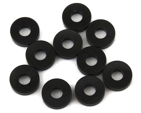 1UP Racing 3x8mm Precision Aluminum Shims (Black) (10)