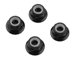 1UP Racing 4mm Serrated Aluminum Locknuts (various colours) (4)