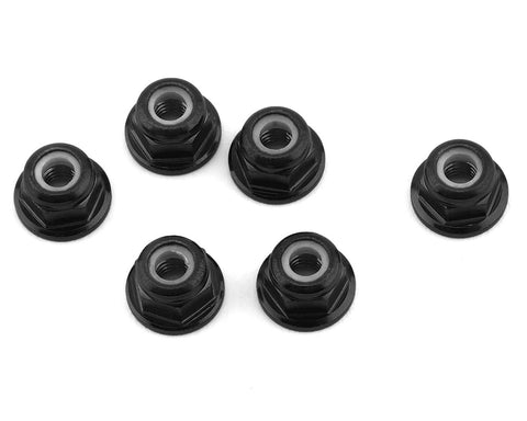 1UP Racing 3mm Aluminum Flanged Locknuts (various colours) (6)